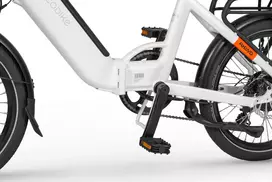 Elektrinis dviratis Ecobike Rhino Arctic White 504Wh