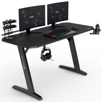 Desk SENSE7 gaming Nomad Classic Black 140x60 cm