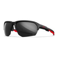 Akiniai Wiley X WX JAKL Captivate Black Mirror Matte Black/Red Frame (American Sniper) CHJKL15