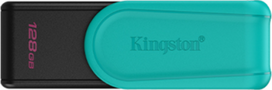 Kingston USB Flash Drive | DataTraveler Exodia S | 128GB | USB 3.2 Gen 1 | Black/Turquoise DTXS/128GB | 740617348699