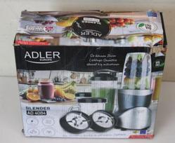 SALE OUT. Adler Blender Smoothie Set | AD 4084 | Tabletop | 1200 W | Jar material BPA-Free | Jar capacity 0.3+0.5+0.5+0.7 L | Ice crushing | Stainless Steel | DAMAGED PACKAGING, SCRATCHED ON THE CUPS AD 4084SO | 2000001374658