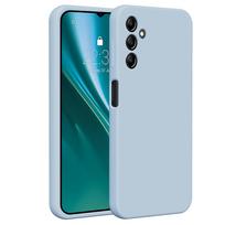 Etteri silikoninis dėklas telefonui Samsung Galaxy A14 šviesiai mėlynas