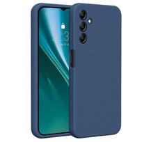Etteri silikoninis dėklas telefonui Samsung Galaxy A14 tamsiai mėlynas