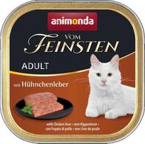Animonda Vom Feinsten Adult Chicken liver - wet cat food - 100g
