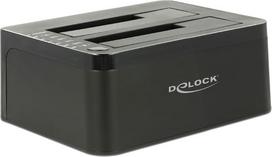 Delock 62661 storage drive docking station USB 3.2 Gen 1 (3.1 Gen 1) Type-B Black