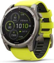 Garmin fenix 8 3.56 cm (1.4") 51 mm Digital 280 x 280 pixels Touchscreen Titanium Wi-Fi GPS (satellite)