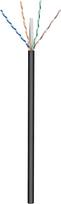 Goobay Outdoor Network Cable | CAT 6 U/UTP | AWG 24/1 | Cable length: 100 m | Black