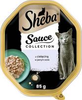 Sheba Sauce collection Veal in light sauce – wet cat food – 85g