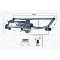 langų valytuvų sistema MAGNETI MARELLI 064351762010