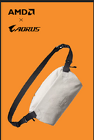 Gigabyte | AORUS AMD | Sling Bag | Grey 20MB1-GU07304-1E | 2000001418833