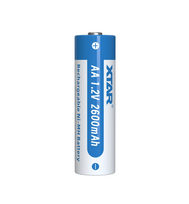 XTAR AA LR6 NiMH įkraunama baterija 2600mAh 1.2V