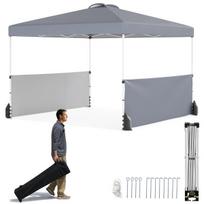 Sulankstomas paviljonas su 2 šoninėmis sienelėmis Sodo palapinė 300 x 300 cm