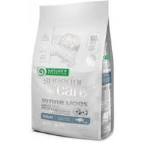 Nature's Protection Superior Care suaugusiems didelių veislių balto kailio šunims sausas pašaras su balta žuvimi, 17 kg
