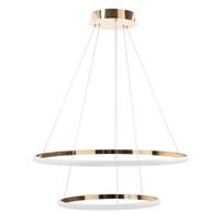 Pakabinamas šviestuvas Toolight Lhj007-cp2 Led 2 žiedai 61w auksas