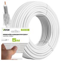 TV Koaksialinis kabelis antenos 5M PCC-05 Vayox