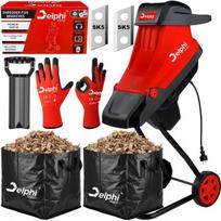 Šakų smulkintuvas Delphi Tools 3200 W