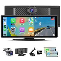 1din 10.26 colio universalus automobilio gps navigacija Junsun palaiko belaidį carplay & Android auto gps navigaciją usb aux wifi fm mit Fotoaparatas