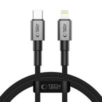 Tech-Protect UltraBoost DNA USB-C / Lightning PD27W/3A Laidas 100 cm - pilkas