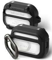Ringke UX Magnetic Case už AirPods Pro 3 - Black and Clear