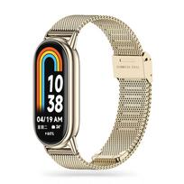 Tech-Protect MilaneseBand dirželis, skirtas Xiaomi Smart Band 8/8 NFC - smėlio spalvos