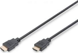 High Speed HDMI to HDMI Cable with Ethernet, Black, 2 m AK-330114-020-S | 4016032322979