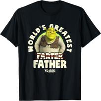 Shrek Tėvo diena Pasaulio didžiausias pirdikas Kryžminis tekstas Marškinėliai S juoda