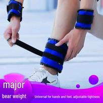 Adjustable Weighted Sandbag Ankle & Wrist Straps for Rehabilitation and Training - Unisex 0.5 kg Total