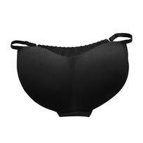 FINETOO 3D Push Up Moteriškos Sūklio Pagalvėlės Kelnaitės Užpakalio Keltuvas Tūrinės Klubo Pagalvėlės Netikras Užpakalis Kelnaitės Klubų Didintojas G-string Besiūlės M&1pc juoda