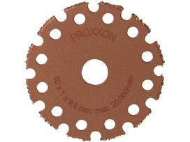 50 mm pjovimo diskas kampiniams šlifuokliams LHW ir LHW/A, Proxxon No. 28556