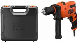 Elektrinis smūginis gręžtuvas Black&Decker BEH200K-QS