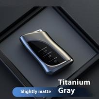 Titanium Gray for Lexus UX250 UX260 Es Es350 UX200 UX250h ES200 ES300h ES350 US200 Smart Remote Car Key Case Cover Accessories