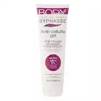 Anticeliulitinis gelis kūno priežiūrai „Byphasse Red Tea & Grape“ 250 ml