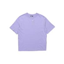 Nike Sportswear Essentials Embroidered Logo Short Sleeve T-Shirt Women Tops Light-Purple CT2588-569 XL gray