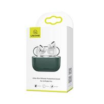 USAMS Protective case for AirPods Pro lightsilicon green/green BH569AP04 (US-BH569)