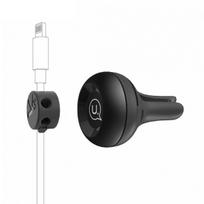 USAMS Magnetic cable holder for ventilation grilles, black/black ZXQ1901 (US-ZB019)