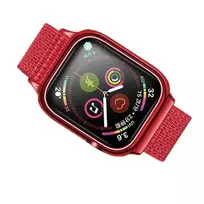USAMS Band for Apple Watch 4|5|6|7| SE 44|45mm, red ZB74IW3 (US-ZB074)