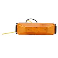 12 24V 4 LED šoninis gabaritinis žibintas Ryškus gintarinis šviesos nepralaidus vandeniui Universalus sunkvežimiui priekabai sunkvežimiui automobiliui orange