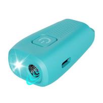 Ultragarsinis prietaisas nuo lojimo, šunų lojimo atgrasymo priemonė su LED šviesa 3 viename, rankinis šuniukų dresūros įrankis, lojimo kontrolės, šunų atbaidymo priemonė mėlyna