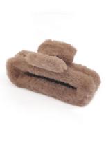 Oversized plush grab clips, square hairclips, back of the head, shark clips, ornamental plate, hair card Size fits all