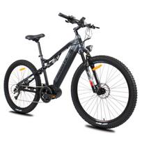 HedaTX TX11 Elektrinis kalnų dviratis 27,5  padangos 500W variklis 48V 15Ah baterija pilka