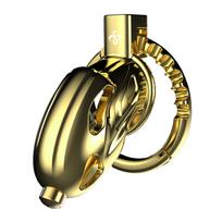 Sevanda Outlaw Urethral Sounding Chastity Cage Gold