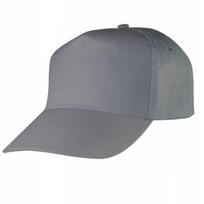 Unisex pilka kepure su snapeliu Crob, universali, pilka