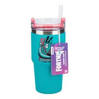 Fortnite Termo puodelis su šiaudeliu, 600 ml