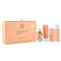 Armaf Club De Nuit Women dovanų rinkinys – EDP 30 ml, dezodorantas 75 g, plaukų kremas 50 ml ir plaukų lakas