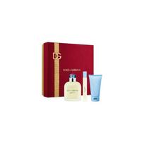 Dolce Gabbana Light Blue Pour Homme dovanų rinkinys - EDT 125 ml, dušo želė 50 ml ir mini EDT 10 ml
