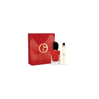 Armani Sí Passione Gift Set - rinkinys - EDP 50 ml ir mini EDP 10 ml kvepalai moterims