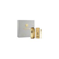 Paco Rabanne Million Gold Gift Set - rinkinys - EDP 100 ml, dezodorantas 150 ml ir mini EDP 10 ml