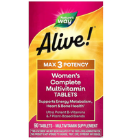 Nature's Way Alive! Max3 Potency Women's Complete Multivitamin 90 tab