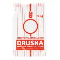 Joduotoji, valgomoji akmens druska SALT HILL, 1 kg