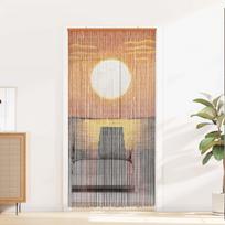 Kenkėjų Durų Užuolaida multicolor 200 x 100 cm Bambukas